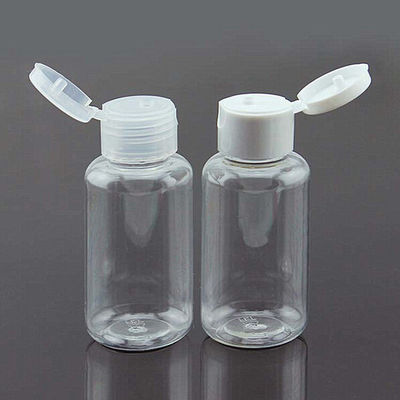 مستحضرات التجميل البلاستيكية الحيوانات الأليفة 30ml الوجه العلوي غطاء زجاجة ، 24mm غطاء الوجه العلوي المحمولة