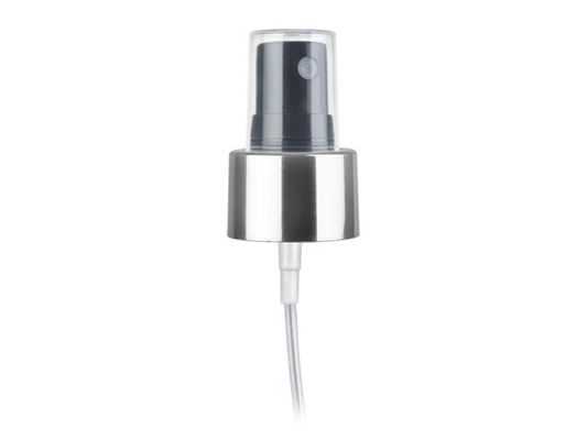 18mm 1.4cc / T Perfume Mist Sprayer ، موزع مضخة مستحضرات التجميل ، إغلاق ذهبي وفضي