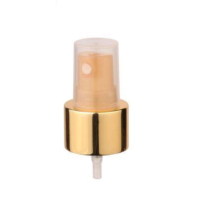 18mm 1.4cc / T Perfume Mist Sprayer ، موزع مضخة مستحضرات التجميل ، إغلاق ذهبي وفضي