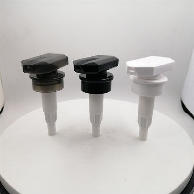33 / 410mm SGS Shampoo Dispenser Pump ، مضخة موزع الدش بالأبيض والأسود