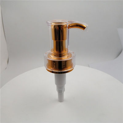 33mm 1.5ml / T مضخة موزع الشامبو ، مضخة موزع الصابون الذهبي لمكيف الشعر