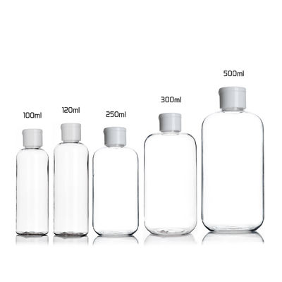 مستحضرات التجميل البلاستيكية الحيوانات الأليفة 30ml الوجه العلوي غطاء زجاجة ، 24mm غطاء الوجه العلوي المحمولة